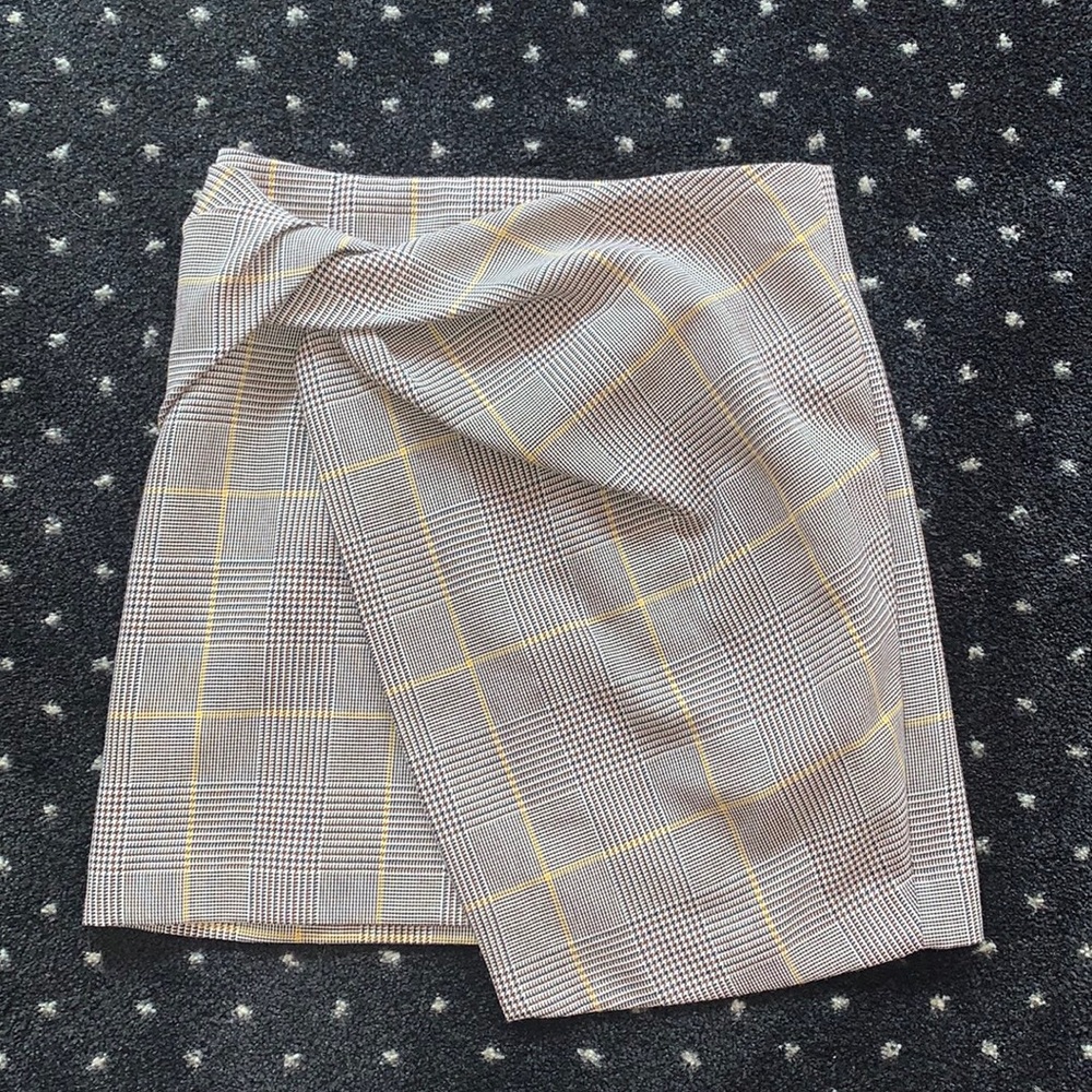 Babaton Plaid Skirt